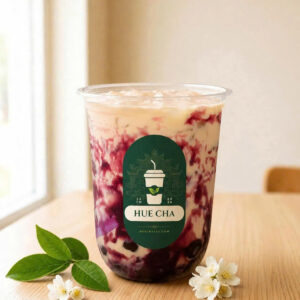Ô long nướng sốt khoai lang tím
