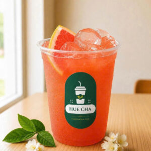 Trà bưởi hồng